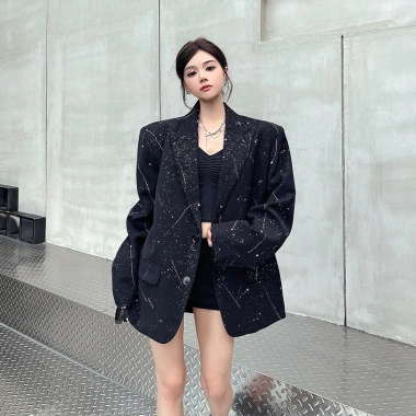 Áo Blazer Cao Cấp Nữ Phong Cách Pháp Thu Sớm Rộng Rãi Thoải Mái Đa Năng 577.039₫ 2