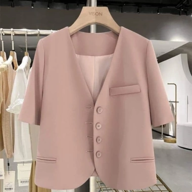 Áo Blazer cộc tay 2 màu thời trang - Siêu đẹp, chỉ 190.000đ (giảm từ 247.000đ) 2