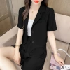 Áo Blazer Croptop Nữ Dáng Ngắn Mùa Hè 2 Khuy Chất Tuyết Mưa Cao Cấp Hàn Quốc Giá 169k 3