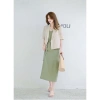 Áo Blazer Croptop Nữ Dáng Ngắn Mùa Hè 2 Khuy Chất Tuyết Mưa Cao Cấp Hàn Quốc Giá 169k 4