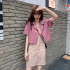 Áo Blazer Croptop Nữ Dáng Ngắn Mùa Hè 2 Khuy Chất Tuyết Mưa Cao Cấp Hàn Quốc Giá 169k 8
