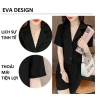 Áo Blazer Croptop Nữ Dáng Ngắn Mùa Hè 2 Khuy Chất Tuyết Mưa Cao Cấp Hàn Quốc Giá 169k 10