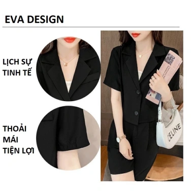 Áo Blazer Croptop Nữ Dáng Ngắn Mùa Hè 2 Khuy Chất Tuyết Mưa Cao Cấp Hàn Quốc Giá 169k 10 Áo Blazer Croptop Nữ Dáng Ngắn Mùa Hè 2 Khuy Chất Tuyết Mưa Cao Cấp Hàn Quốc Giá 169k 10
