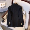 Áo Blazer Dài Cúc Đồng 2 Lớp Đệm Vai Nữ Cao Cấp - Giá 229k Giảm Đặc Biệt 2