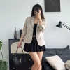 Áo Blazer Dài Tay BL4 Dáng Vừa, Đệm Vai, Túi Thật - Giảm Đến 340k, Giá Gốc 411k