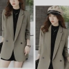 Áo blazer dài tay nữ 2 cúc nâu rêu sang chảnh, phong cách công sở - 345.000₫ 7
