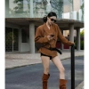 Áo Blazer Dáng Đứng Túi Ẩn Tối Giản Phong Cách Trẻ Trung Hiện Đại Giá 360.000 VND 3