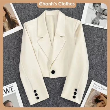 Áo Blazer form ngắn nữ Hàn Quốc 3 màu cúc Hot 2.024 - FREE SHIP - Chỉ 220k 3 Áo Blazer form ngắn nữ Hàn Quốc 3 màu cúc Hot 2.024 - FREE SHIP - Chỉ 220k 3