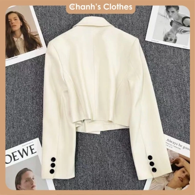 Áo Blazer form ngắn nữ Hàn Quốc 3 màu cúc Hot 2.024 - FREE SHIP - Chỉ 220k 6 Áo Blazer form ngắn nữ Hàn Quốc 3 màu cúc Hot 2.024 - FREE SHIP - Chỉ 220k 6