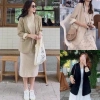 Áo blazer hai lớp hiện đại túi hộp phong cách ulzzang Hàn – Thanh lịch, giá 179.000₫