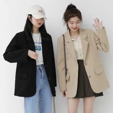 Áo blazer hai lớp hiện đại túi hộp phong cách ulzzang Hàn – Thanh lịch, giá 179.000₫ 4