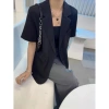 Áo blazer HANAA cộc tay nắp túi dáng suông 1 lớp xẻ sau – Giá chỉ 219.000₫ 5
