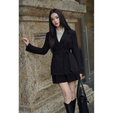Áo blazer kèm đai thanh lịch Hàn Quốc ARÉNE AV041 - Giảm 20% còn 494.450₫ 6