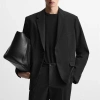 Áo blazer nam đệm vai rộng kiểu Hàn Quốc, giảm giá chỉ 213.900₫, lịch lãm 10