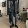 Áo Blazer Nam Kẻ Caro Hàn Quốc - Form Rộng Dày Dặn Chất Dạ Tweed Cao Cấp Giá 320k 5