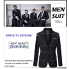 Áo blazer nam tay dài ôm dáng, nhiều màu, size S-5XL, thời trang Hàn Quốc - Giá ưu đãi 491.400₫ 2