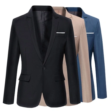Áo blazer nam tay dài ôm dáng, nhiều màu, size S-5XL, thời trang Hàn Quốc - Giá ưu đãi 491.400₫