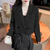 Áo Blazer ngắn 3 màu 2 cúc, 2 lớp phong cách Hàn Quốc - FREESHIP, chỉ 289k 6