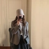 Áo blazer ngắn 3 màu cơ bản Quảng Châu 2 lớp đệm vai - Giá chỉ 199.000đ 2