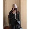 Áo blazer ngắn 3 màu cơ bản Quảng Châu 2 lớp đệm vai - Giá chỉ 199.000đ 4