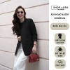 Áo blazer nữ 2 lớp đen - Vest dài tay thanh lịch Hàn Quốc | SHOPLORA MS063 139k