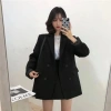 Áo blazer nữ cao cấp màu be sữa phong cách Hàn Quốc, đệm vai Quảng Châu - 183.200₫ 9