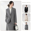 Áo blazer nữ công sở dày dặn ít nhăn 2 lớp độn vai đa màu basic - 349k ưu đãi