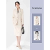 Áo blazer nữ công sở dày dặn ít nhăn 2 lớp độn vai đa màu basic - 349k ưu đãi 3