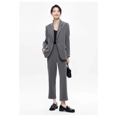 Áo blazer nữ công sở dày dặn ít nhăn 2 lớp độn vai đa màu basic - 349k ưu đãi