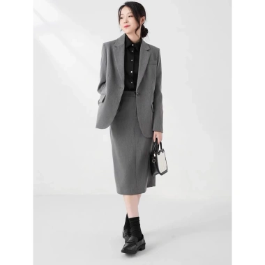 Áo blazer nữ công sở dày dặn ít nhăn 2 lớp độn vai đa màu basic - 349k ưu đãi