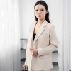 Áo Blazer Nữ Dài 62cm Form Suông Túi Thật Đệm Vai - Giá 330.000, giảm tới 17% 3