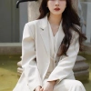 Áo blazer nữ dài tay độn vai công sở – 7 Beautiful K18, giá ưu đãi 340k