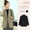 Áo blazer nữ dài tay LAHA.fashion 2 lớp đệm vai, thiết kế trẻ trung năng động - Giá chỉ 299.000₫
