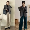 Áo blazer nữ dài tay NHUN vạt kép dài đệm vai thanh lịch công sở N181 – 395.000₫ 8