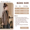 Áo blazer nữ dài tay NhunFashion N132 – Vest 2 lớp đệm vai, trẻ trung năng động 3