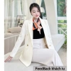 Áo blazer nữ dài tay NhunFashion N160 - vest 4 cúc đồng sang trọng, giảm còn 375.000₫ 7