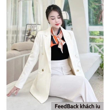 Áo blazer nữ dài tay NhunFashion N160 - vest 4 cúc đồng sang trọng, giảm còn 375.000₫ 7 Áo blazer nữ dài tay NhunFashion N160 - vest 4 cúc đồng sang trọng, giảm còn 375.000₫ 7