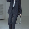 Áo blazer nữ dài tay set vest công sở trẻ trung, thiết kế kèm dây thắt Giá 285.000 VND 8