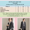 Áo blazer nữ dài tay set vest công sở trẻ trung, thiết kế kèm dây thắt Giá 285.000 VND 9