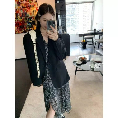 Áo Blazer Nữ Dáng Dài Form Rộng Thu Đông - Giá Ưu Đãi 419k, Đi Làm Đi Chơi 4