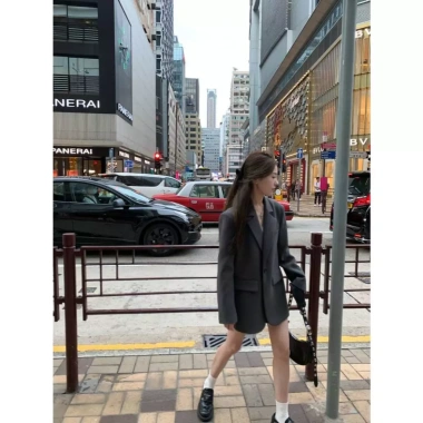 Áo Blazer Nữ Dáng Dài Form Rộng Thu Đông - Giá Ưu Đãi 419k, Đi Làm Đi Chơi 8