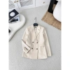 Áo Blazer Nữ Dáng Dài U.Chic - Giá Gốc 580k, Giảm 450k, Phong Cách Công Sở Sang Trọng 4