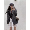 Áo Blazer Nữ Dáng Dài Xám Retro Dáng Rộng – Kiểu Hàn Quốc AZ1.073 Giá 410,620₫ 6