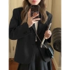 Áo blazer nữ dáng rộng cài cúc phong cách Hàn Quốc – đi học & đi làm, giảm còn 249k 2