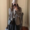 Áo blazer nữ dáng rộng cài cúc phong cách Hàn Quốc – đi học & đi làm, giảm còn 249k 8
