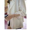 Áo blazer nữ dáng rộng Hàn Quốc AK23 - vest tay lửng xẻ tay, form suông bigsize, công sở sang trọng, giảm giá 335.999₫ 8