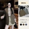 Áo Blazer Nữ Form Dài Cúc Basic Hàn Quốc - Vest Công Sở Cao Cấp Giá 289.000₫