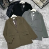 Áo Blazer Nữ Form Dài Cúc Basic Hàn Quốc - Vest Công Sở Cao Cấp Giá 289.000₫ 9