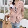 Áo blazer nữ ngắn tay mùa hè 1 lớp - Vest boiling thời trang công sở, chỉ 383.500₫ 8