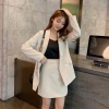 Áo blazer nữ tay dài form vừa người, áo vets freesize dưới 65kg, giảm giá 23% chỉ 161k 2